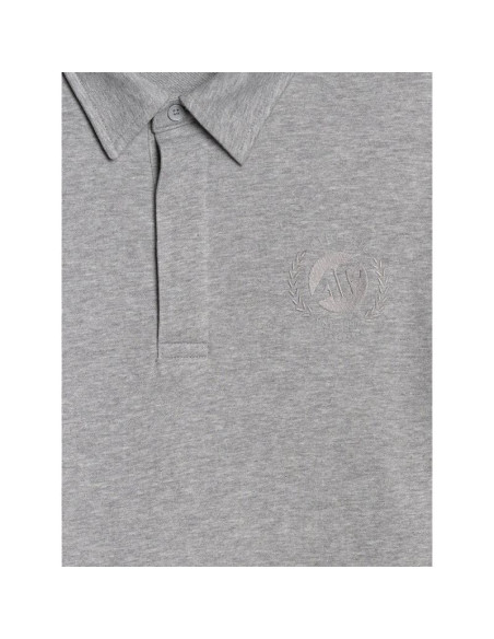 Bluza dresowa regular z kołnierzykiem męska 4f 4fraw25tswsm2546-27m