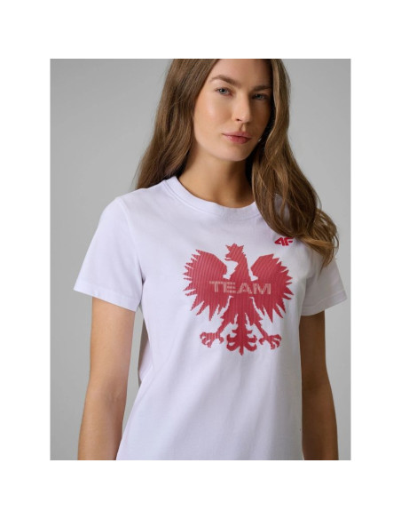 Koszulka kibica damska 4f 4frss26ttshf4379-10s