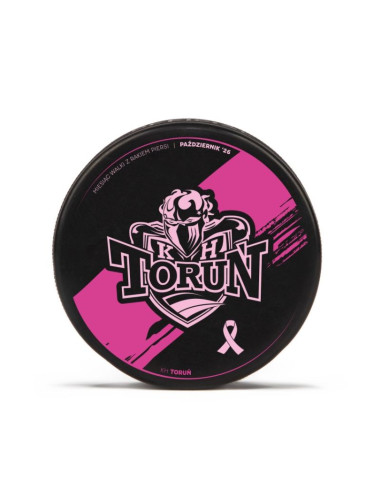 Krążek hokejowy kh toruń - pink october