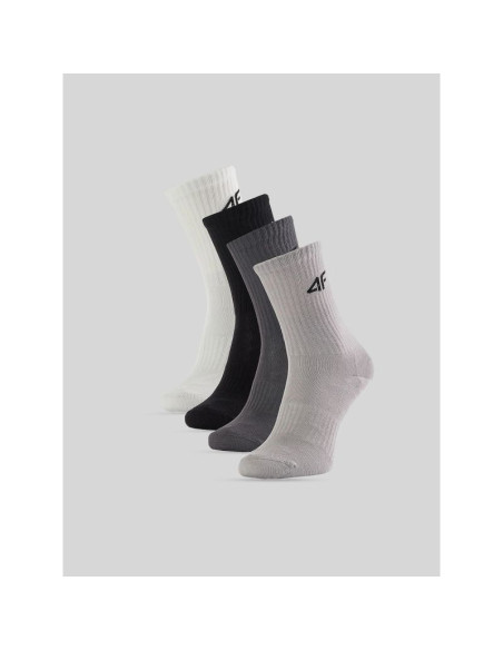Skarpetki długie (4-pack) chłopięc 4f 4fjraw26usocm0997-90s