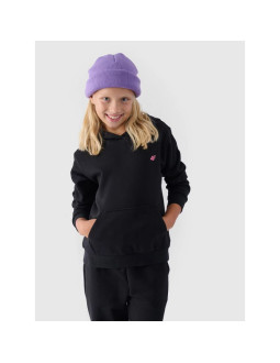Bluza dresowa nierozpinana z kapturem dziewczęca 4f junior 4fjwmm00tswsf1316-20s 2