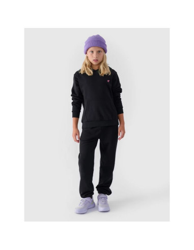Bluza dresowa nierozpinana z kapturem dziewczęca 4f junior 4fjwmm00tswsf1316-20s