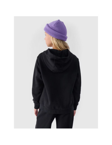 Bluza dresowa nierozpinana z kapturem dziewczęca 4f junior 4fjwmm00tswsf1316-20s