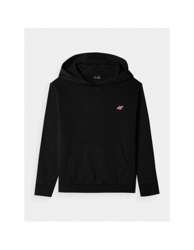 Bluza dresowa nierozpinana z kapturem dziewczęca 4f junior 4fjwmm00tswsf1316-20s