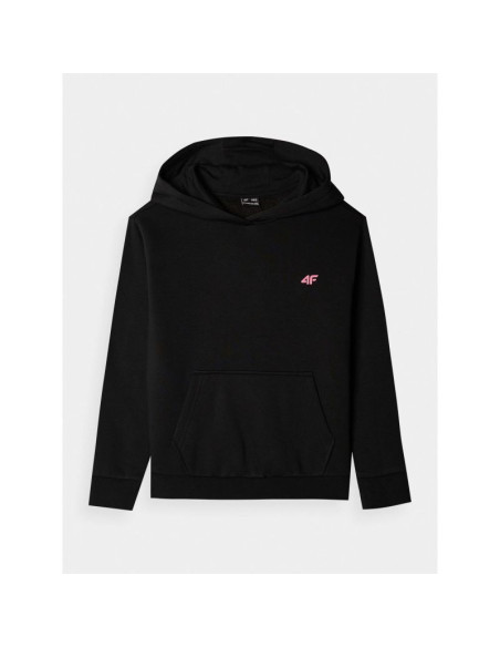 Bluza dresowa nierozpinana z kapturem dziewczęca 4f junior 4fjwmm00tswsf1316-20s