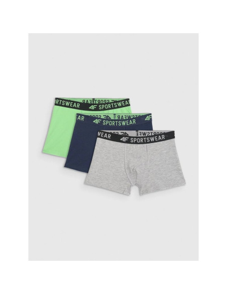 Bielizna bokserki (3-pack) chłopięce 4f 4fjrss26ubxsm094-90s