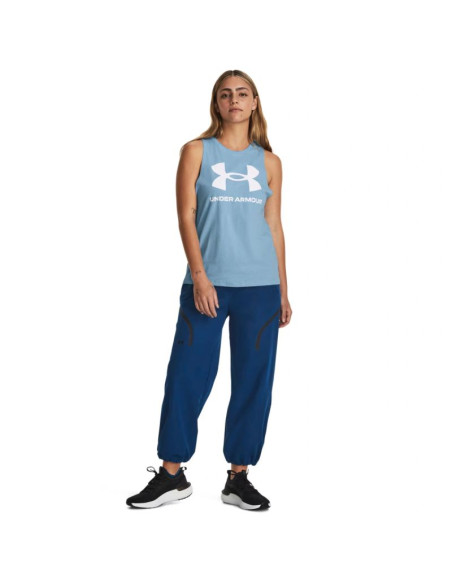 Damska koszulka bez rękawów ua live sportstyle graphic tank 1356297-490