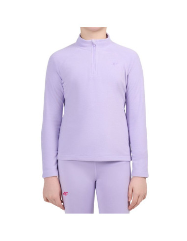 Bluza termoaktywna dla dziewczynki 4f f089 jasny fiolet 4fjwaw26uflef089 52s