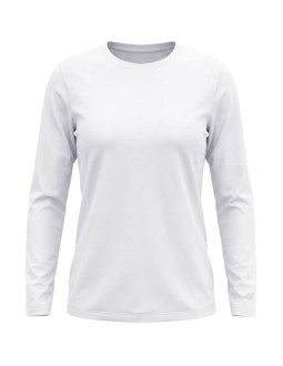 Koszulka damska 4f longsleeve f639 biała 4fwmm00tlonf639 10s 2