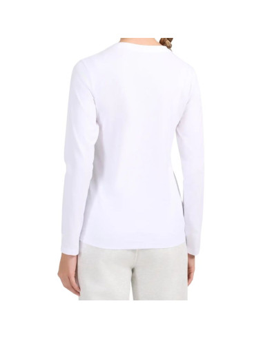 Koszulka damska 4f longsleeve f639 biała 4fwmm00tlonf639 10s
