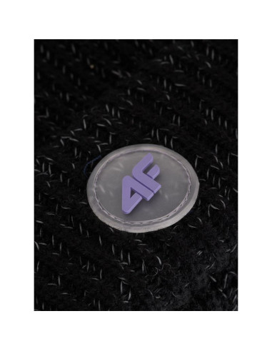 Czapka beanie odblaskowa dziewczęca 4f 4fjraw25acapf0750-20s