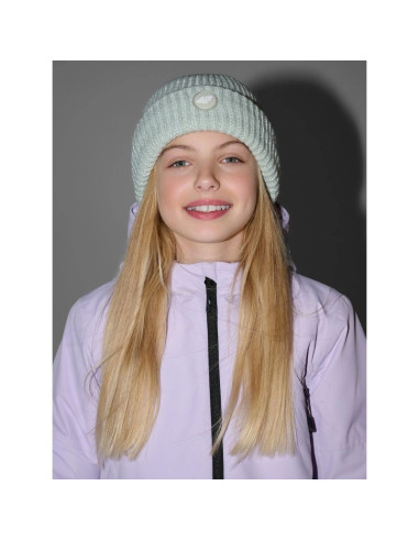 Czapka beanie odblaskowa dziewczęca 4f 4fjraw25acapf0750-47s