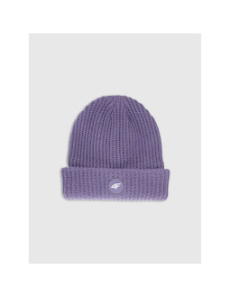 Czapka beanie odblaskowa dziewczęca 4f 4fjraw25acapf0750-51s 2