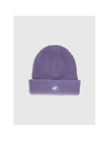 Czapka beanie odblaskowa dziewczęca 4f 4fjraw25acapf0750-51s