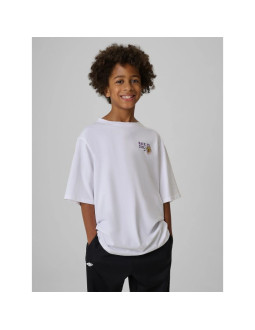 T-shirt loose z nadrukiem chłopięcy 4f 4fjraw26ttshm4527-10s