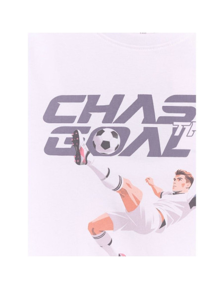 T-shirt regular z nadrukiem chłopięcy 4f 4fjraw26ttshm4629-10s