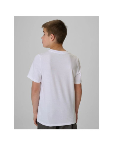 T-shirt regular z nadrukiem chłopięcy 4f 4fjraw26ttshm4346-10s