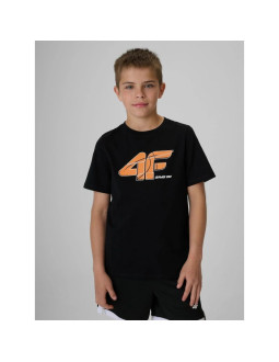 T-shirt z nadrukiem chłopięcy 4f 4fjraw26ttshm4347-20s