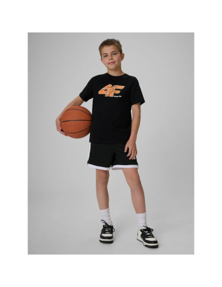 T-shirt z nadrukiem chłopięcy 4f 4fjraw26ttshm4347-20s