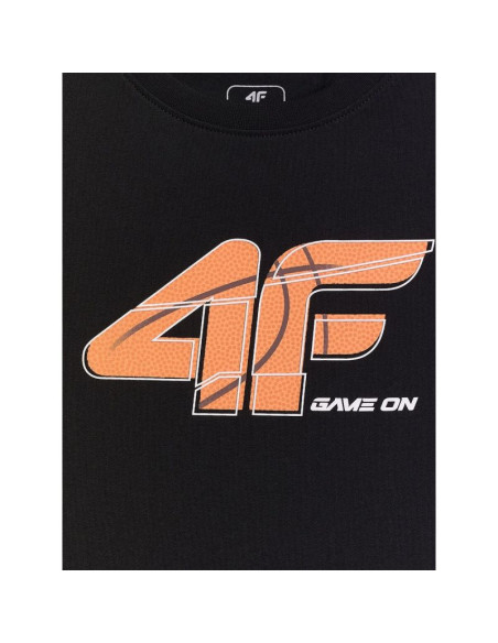 T-shirt z nadrukiem chłopięcy 4f 4fjraw26ttshm4347-20s