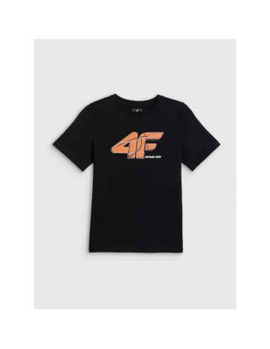 T-shirt z nadrukiem chłopięcy 4f 4fjraw26ttshm4347-20s