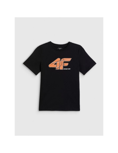 T-shirt z nadrukiem chłopięcy 4f 4fjraw26ttshm4347-20s