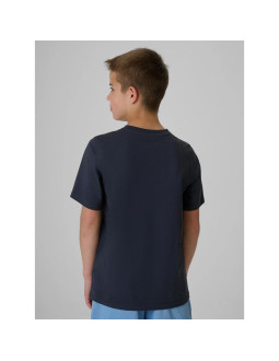 T-shirt regular z nadrukiem chłopięcy 4f 4fjraw26ttshm4349-22s 2