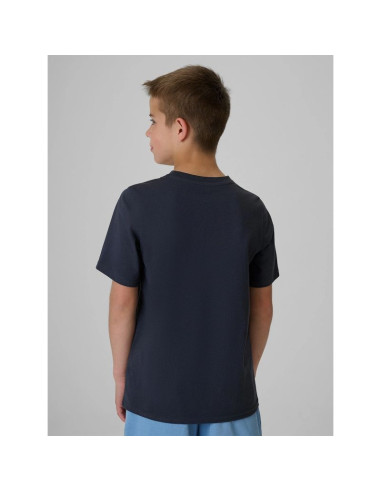 T-shirt regular z nadrukiem chłopięcy 4f 4fjraw26ttshm4349-22s