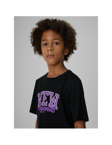 T-shirt regular z nadrukiem chłopięcy 4f 4fjraw26ttshm4525-20s