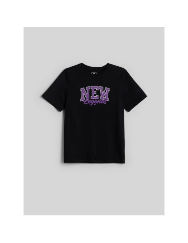T-shirt regular z nadrukiem chłopięcy 4f 4fjraw26ttshm4525-20s
