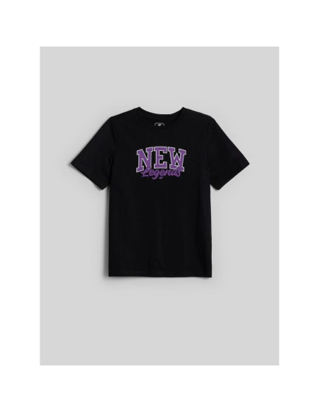 T-shirt regular z nadrukiem chłopięcy 4f 4fjraw26ttshm4525-20s