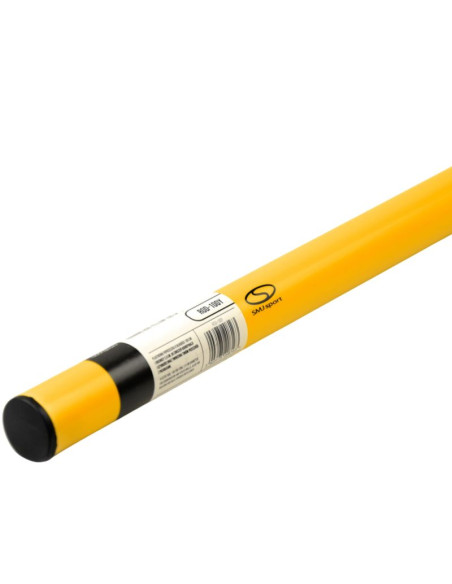 Laska gimnastyczna smj 120 cm żółta rod-120y