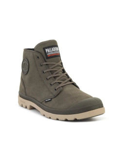 Palladium pampa lite+ zip wp+ olive night 79577-325