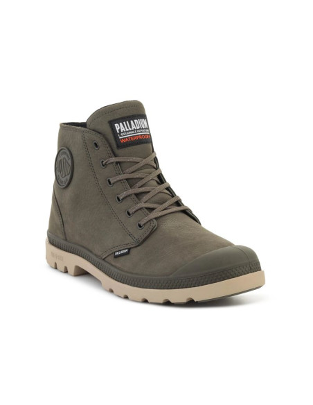 Palladium pampa lite+ zip wp+ olive night 79577-325
