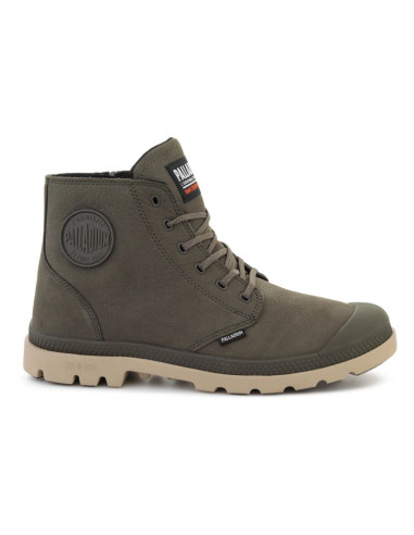 Palladium pampa lite+ zip wp+ olive night 79577-325