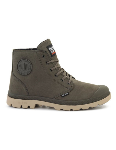 Palladium pampa lite+ zip wp+ olive night 79577-325