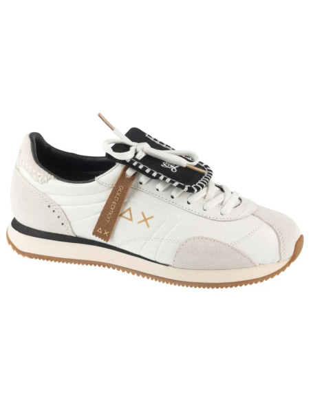 Sun68 woman easy runner leather z46233-01 białe 37