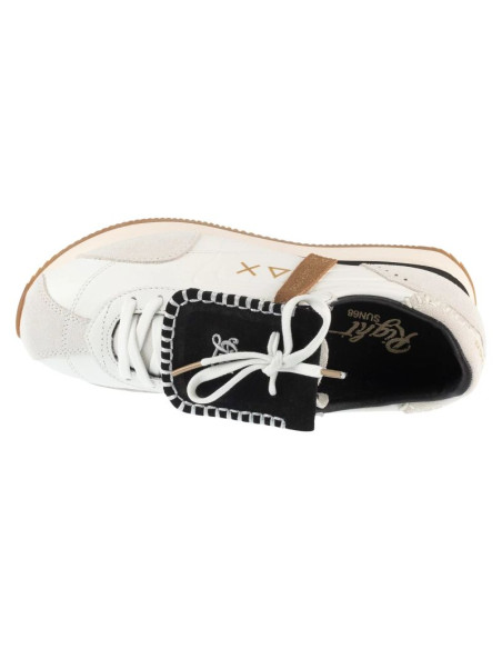 Sun68 woman easy runner leather z46233-01 białe 37