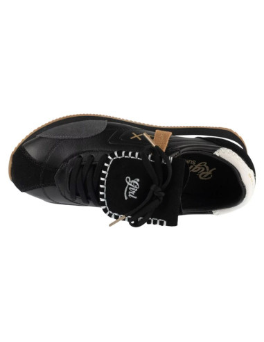 Sun68 woman easy runner leather z46233-11 czarne 37