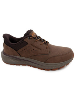 Skechers buty męskie slade ultra slip-ins brązowe wsuwane wygodne