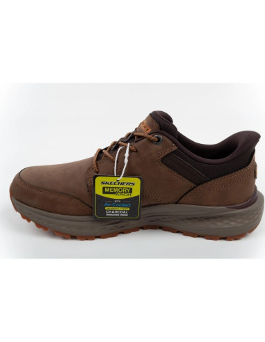 Skechers buty męskie slade ultra slip-ins brązowe wsuwane wygodne