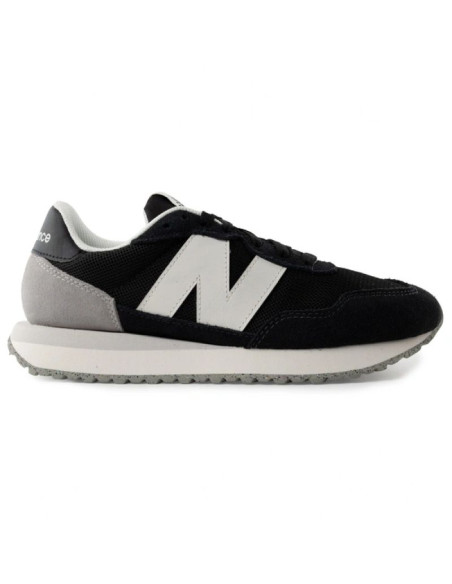 New balance buty sportowe męskie sneakersy 237 czarne skórzane