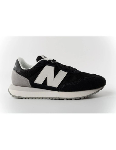 New balance buty sportowe męskie sneakersy 237 czarne skórzane