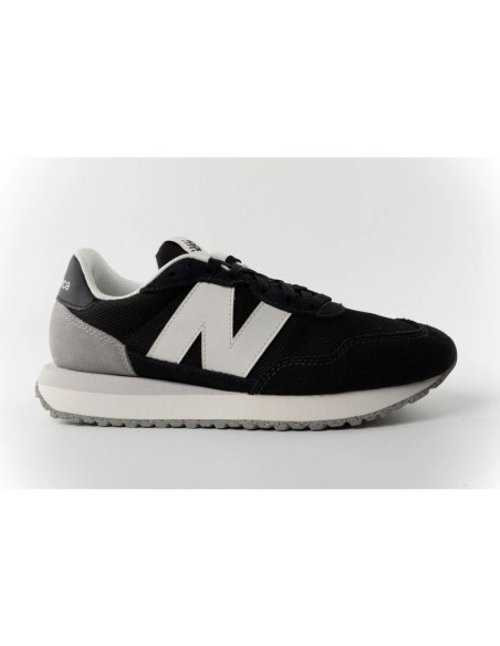 New balance buty sportowe męskie sneakersy 237 czarne skórzane