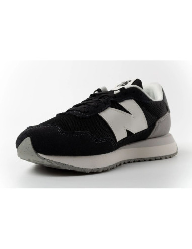 New balance buty sportowe męskie sneakersy 237 czarne skórzane