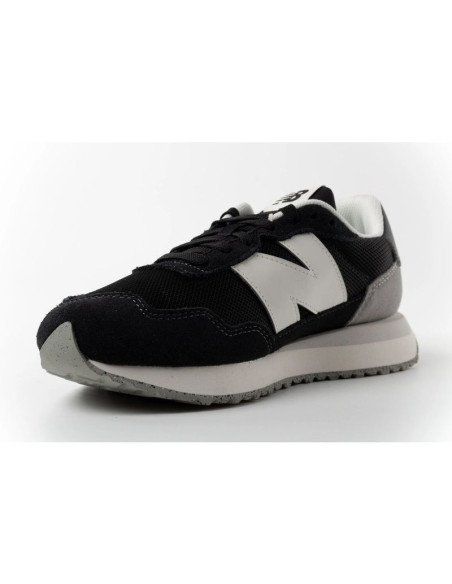 New balance buty sportowe męskie sneakersy 237 czarne skórzane