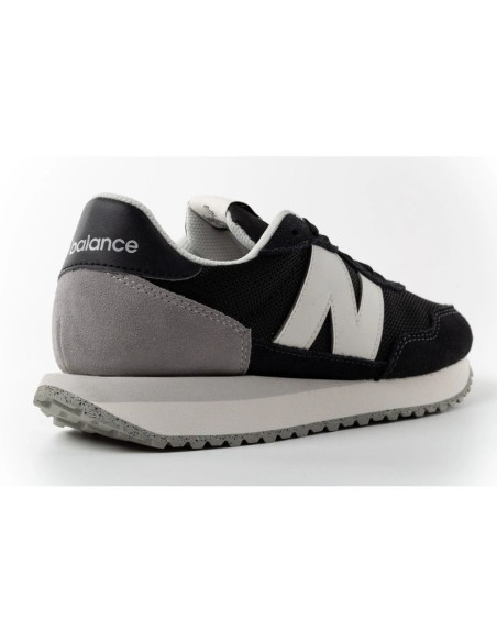 New balance buty sportowe męskie sneakersy 237 czarne skórzane