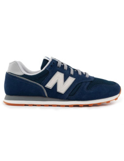 New balance buty sportowe męskie sneakersy 373 granatowe skórzane