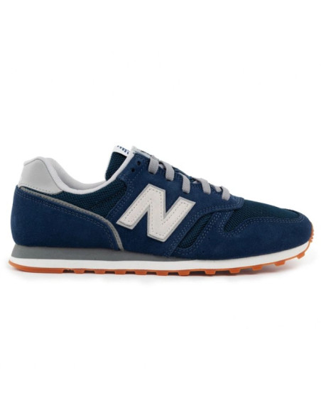 New balance buty sportowe męskie sneakersy 373 granatowe skórzane