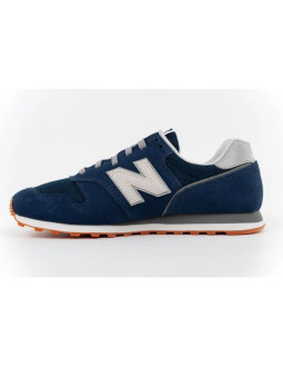 New balance buty sportowe męskie sneakersy 373 granatowe skórzane 2